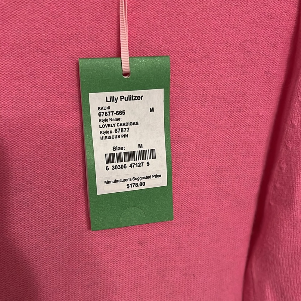 NWT Lilly Pulitzer Lovely cardigan - Picture 3 of 4